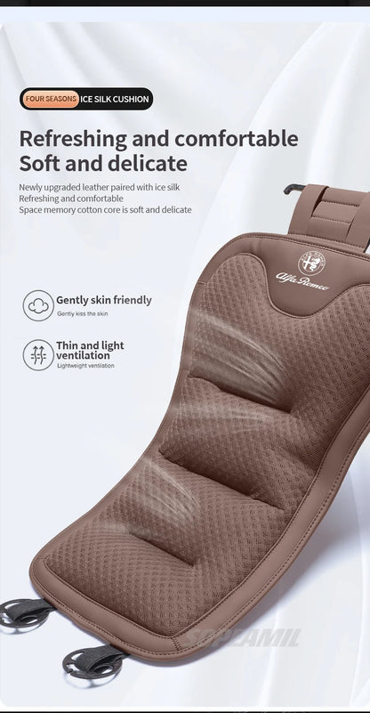 Poduszka na fotel samochodowy — materiał ice silk, uniwersalna — zdjęcie 10