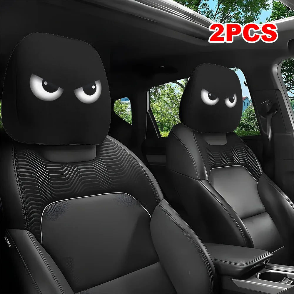 Zabawne pokrowce na zagłówki — kreskówkowe, 2 szt. — zdjęcie 7