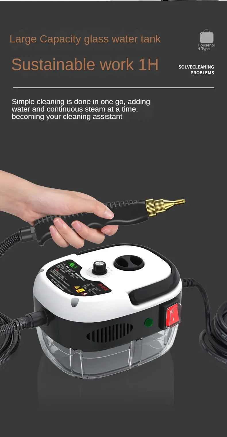 Myjka parowa ręczna 2500W — 220V EU — zdjęcie 18