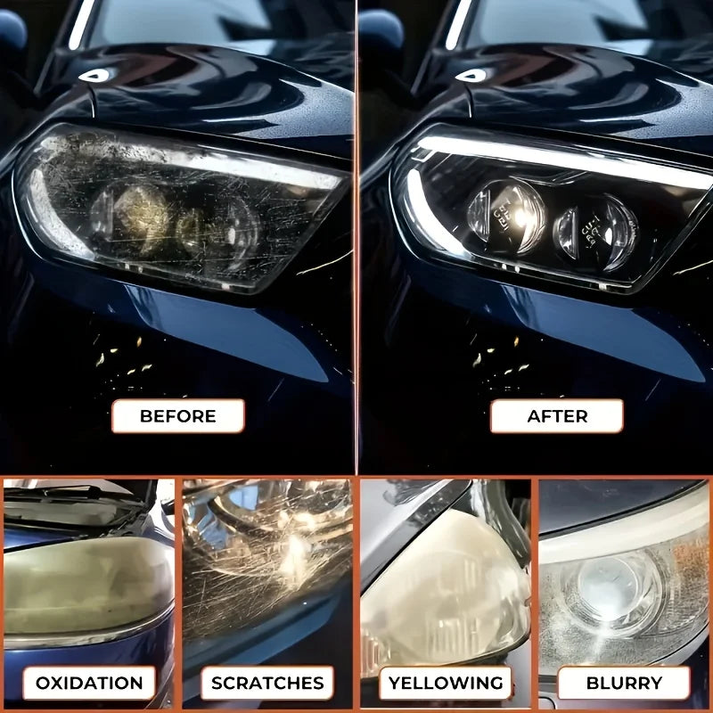 Zestaw do Regeneracji Reflektorów – Usuwanie Rys i Zmatowień Lamp — zdjęcie produktu