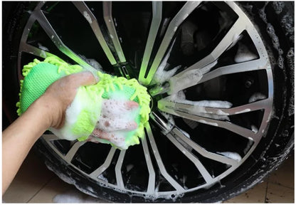 Zestaw do Autodetailingu i Mycia Samochodu – Mikrofibra, Szczotki, Rękawica — zdjęcie produktu