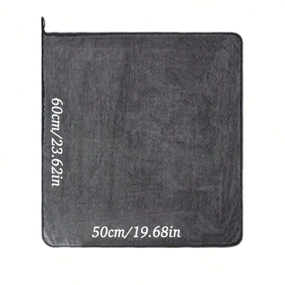 Ręcznik z mikrofibry 60×90 cm — ciemnoszary — zdjęcie 8